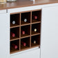 Farmhouse Coffee Bar Wine Cabinet ,68.89'' Kitchen Buffet Cabinet with Storage, Liquor Cabinet for Home & Dining Room