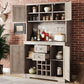 Coffee bar cabinets, kitchen cabinets with storage rooms, farmhouse wine cabinets with drawer racks and cabinets, dining cabinet