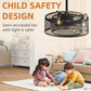 20 inch Caged Ceiling Fan with Lights