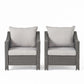 ANTIBES Armchair Set of 2, Modern Design with Comfortable Upholstery for Living Rooms