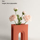 Nordic Ceramic Vase Decoration Art Geometric Flower Arrangement Living Room Home Creative Decoration Soft Decoration Vase