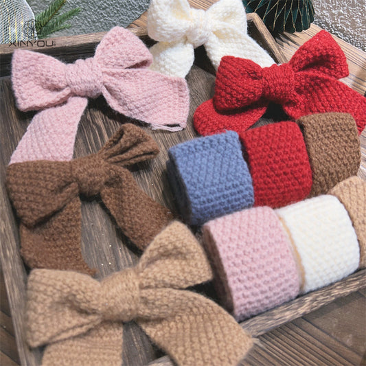 5cm Ribbon Bow Set – Holiday Gift Decoration