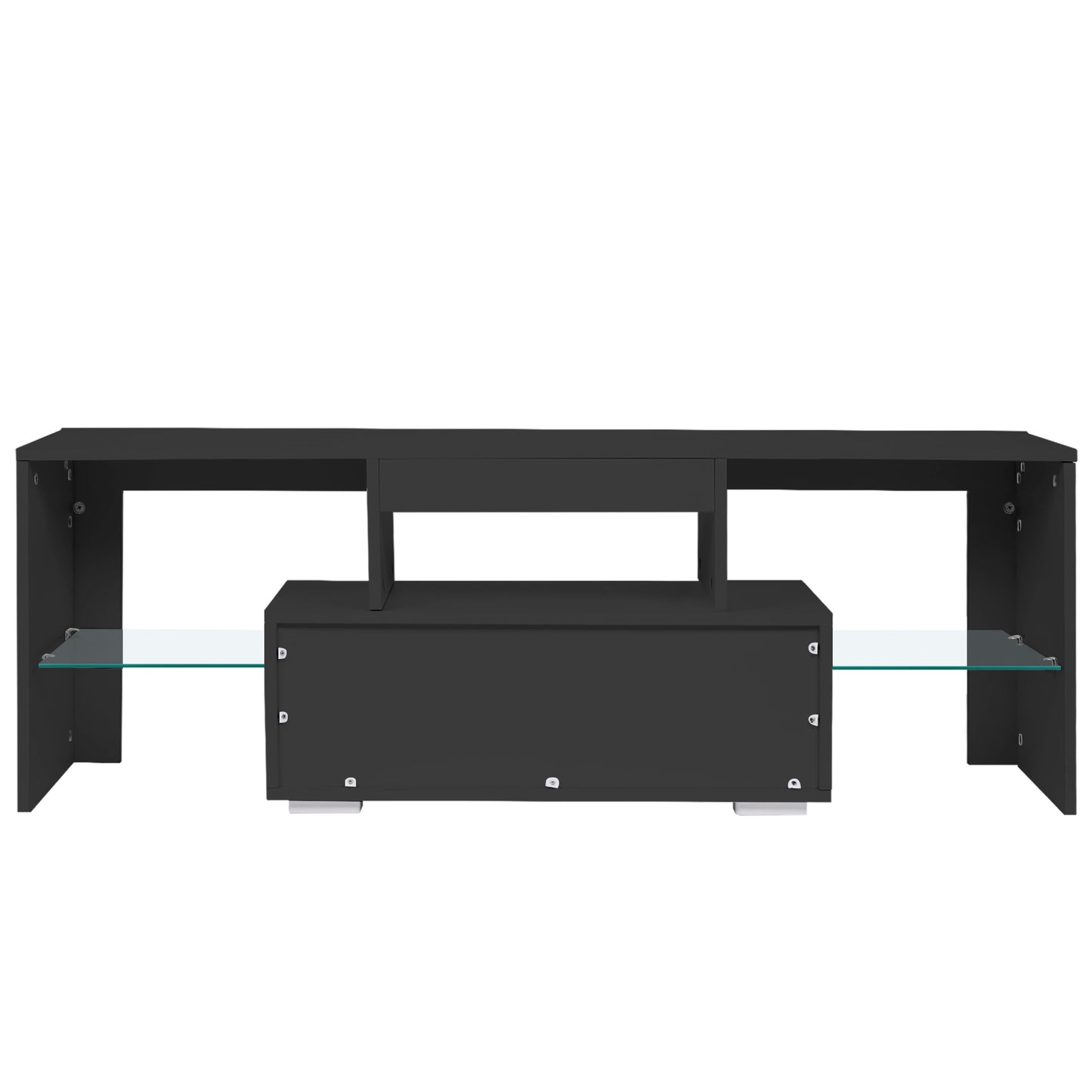 TV stand with Storage 43 inch LED Modern TV Media Console Entertainment Center with Drawer TV cabinet