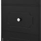 Tall Bathroom Cabinet, Freestanding Storage Cabinet with Drawer and Doors, MDF Board, Acrylic Door, Adjustable Shelf, Black