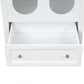 Bathroom Vanity with Sink, Bathroom Vanity Cabinet with One Drawer and Doors, Adjustable Shelf, Solid Wood and MDF, White