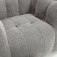 Soft Bean Bag Chair with High Resilient Foam(Chips)for living room and bedroom,Comfortable Square Lazy Sofa with Footstool