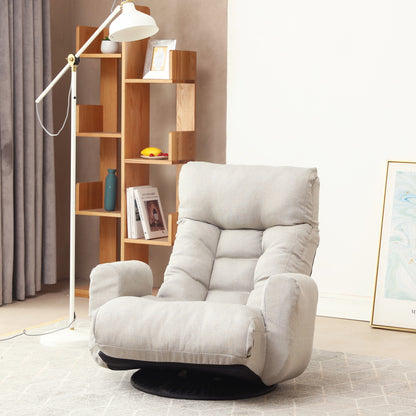 Sillón lounge ajustable, diseño cómodo y versátil para relajarse en salas de estar