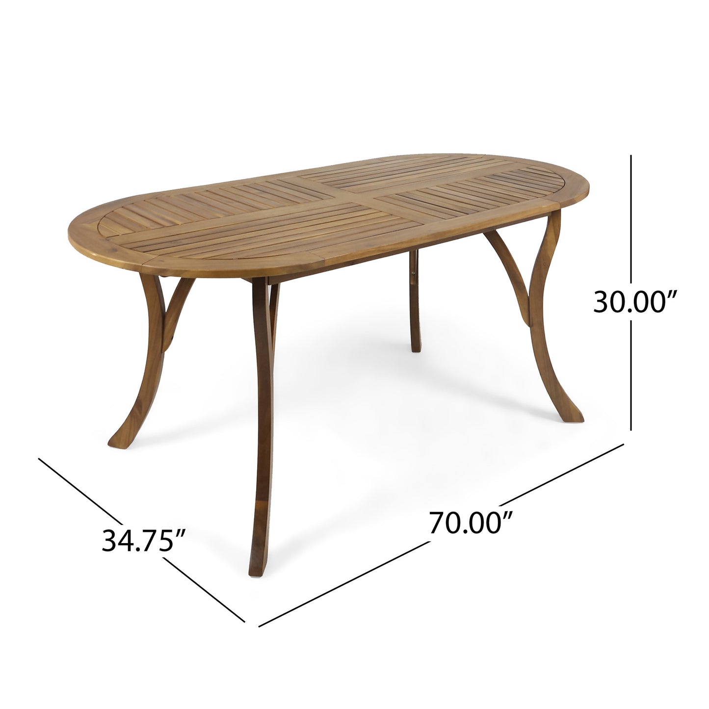 Acacia Wood Dining Table