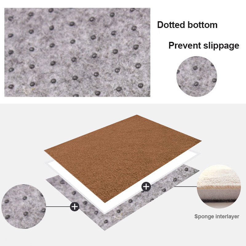 Convenient Magic Non Slip Door Mat Dirts Trapper Indoor Super Absorbent Doormat