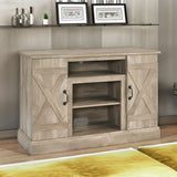 Farmhouse Classic Media TV Stand Antique Entertainment Console