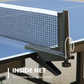 Mesa de ping pong profesional para interiores de MDF de 15 mm con red y raquetas, 108" x 60" x 30"