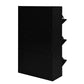 U-Can Shoe Storage Cabinet for Entryway with 3 Flip Drawers, Modern Shoe Organizer Cabinet, Free Standing Shoe Rack Black