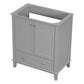 Grey Bathroom Vanity, Modern and Functional Design for Bathrooms with Ample Storage Space