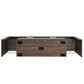 Brown simple modern TV stand