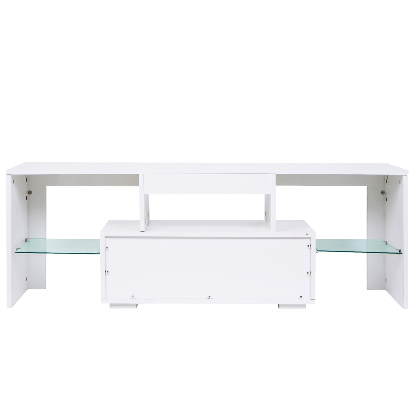 TV stand with Storage 43 inch LED Modern TV Media Console Entertainment Center with Drawer TV cabinet for Living Room Bedroom