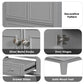 30inchgrey Bathroom Vanity with Sink ComboMulti-functional Bathroom Cabinet with Doors and Drawer Solid Frame and MDF Board