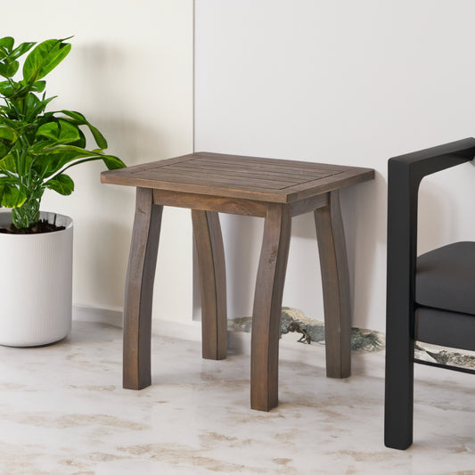 Selma End Table with Storage Shelf
