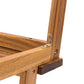 Acacia Wood Two-Step Stool, Small Rectangle Design for Functional Use