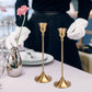 Brass Candle Holder Sample House Wedding Props Scandinavian Style Romantic Candlelight Dinner Creative Desktop Ornaments