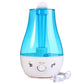 Humidificador ultrasónico, minihumidificador aromático, purificador de aire con lámpara LED, humidificador para difusor portátil