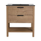 30 Inch Bathroom Vanity Plywood With 2 Drawers(BVB01030IMO-BL9075BK)