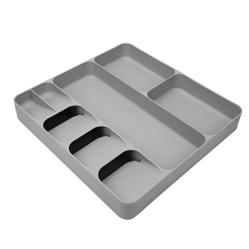 Cutlery Organizer Kitchen Drawer Organizer Tray Spoon Cutlery Separation Finishing Storage Box Tableware Kitchen Tool Dropship