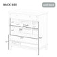 30inchgrey Bathroom Vanity with Sink ComboMulti-functional Bathroom Cabinet with Doors and Drawer Solid Frame and MDF Board