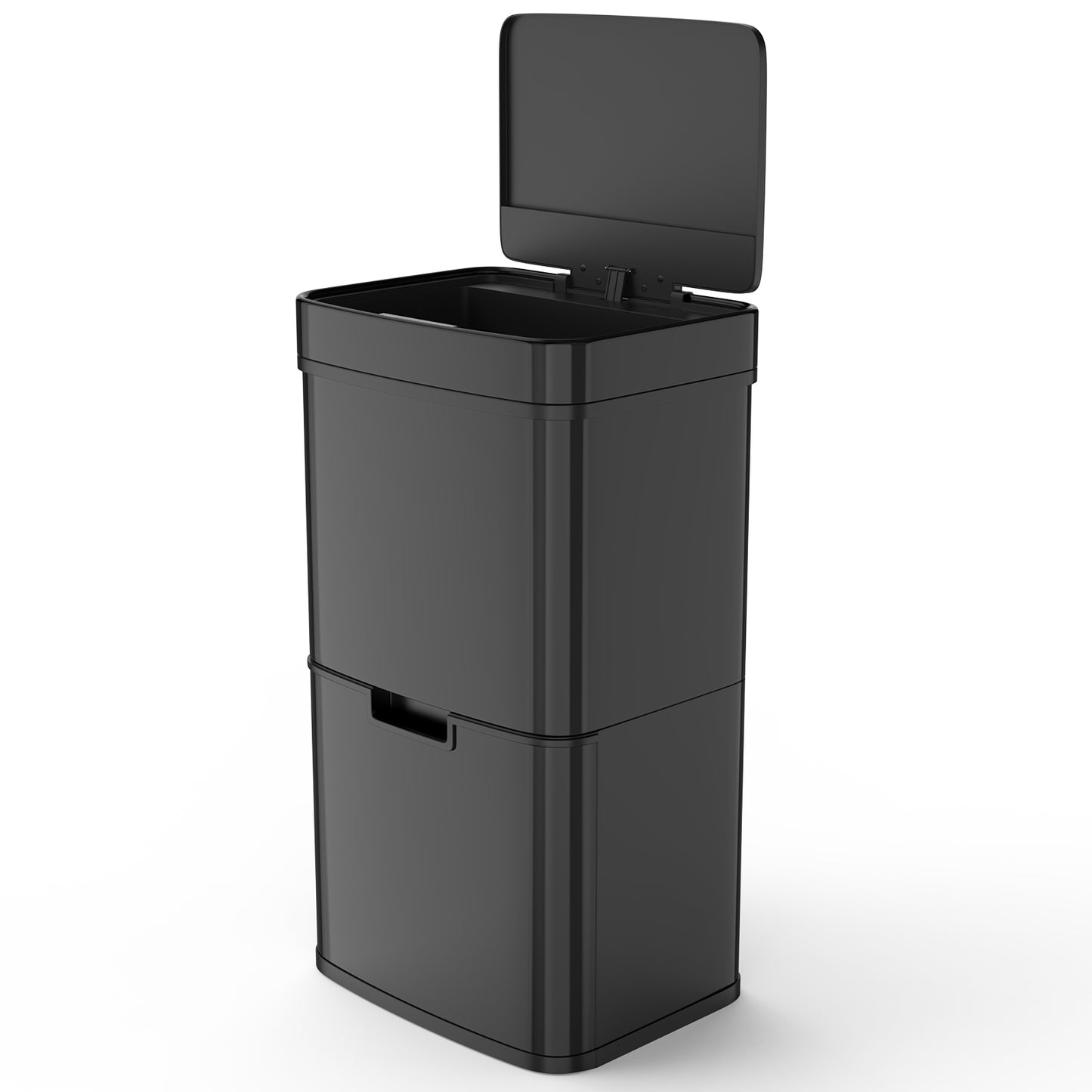 Black Garbage Bin