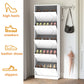 Shoe Storage Cabinet for Entryway, 5 Tiers Shoe Organizer with Carved Panels, Carving Shoe Closet,Vertical Shoe Cabinet