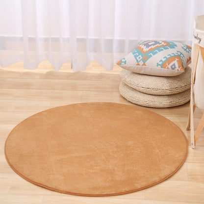 New Fashion Solid Memory Foam Chair Mat Area rug For Children Bedroom Rugs Yoga Mats Doormat Big Round Carpet For Living Room