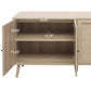 4-Door Accent Cabinet Sideboard Buffet with Adjustable Shelves, Stylish Storage for Entryways and Living Rooms