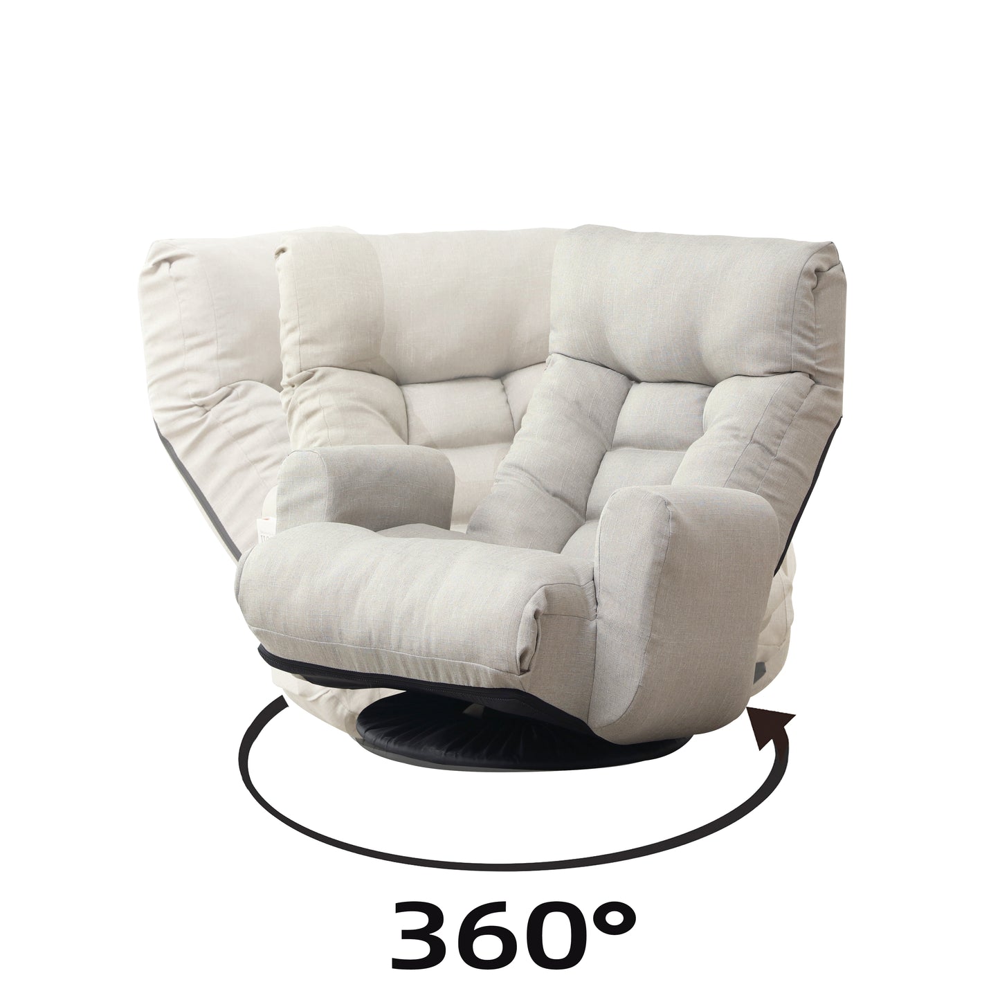 Adjustable Lounge Sofa Chair, Comfortable and Versatile Design for Relaxing in Living Rooms