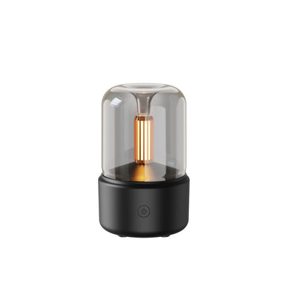 Creative Candlelight Aromatherapy Machine USB Plug in Desktop Atmosphere Candlelight Aromatherapy Humidifier