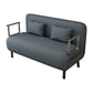 55″ Convertible Chair Bed Tri-Fold Sofa Bed with Adjustable Backrest & Pillow