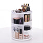 360-degree Rotating Makeup Organizer Box Brush Holder Jewelry Organizer Case Jewelry Makeup Cosmetic Storage Box