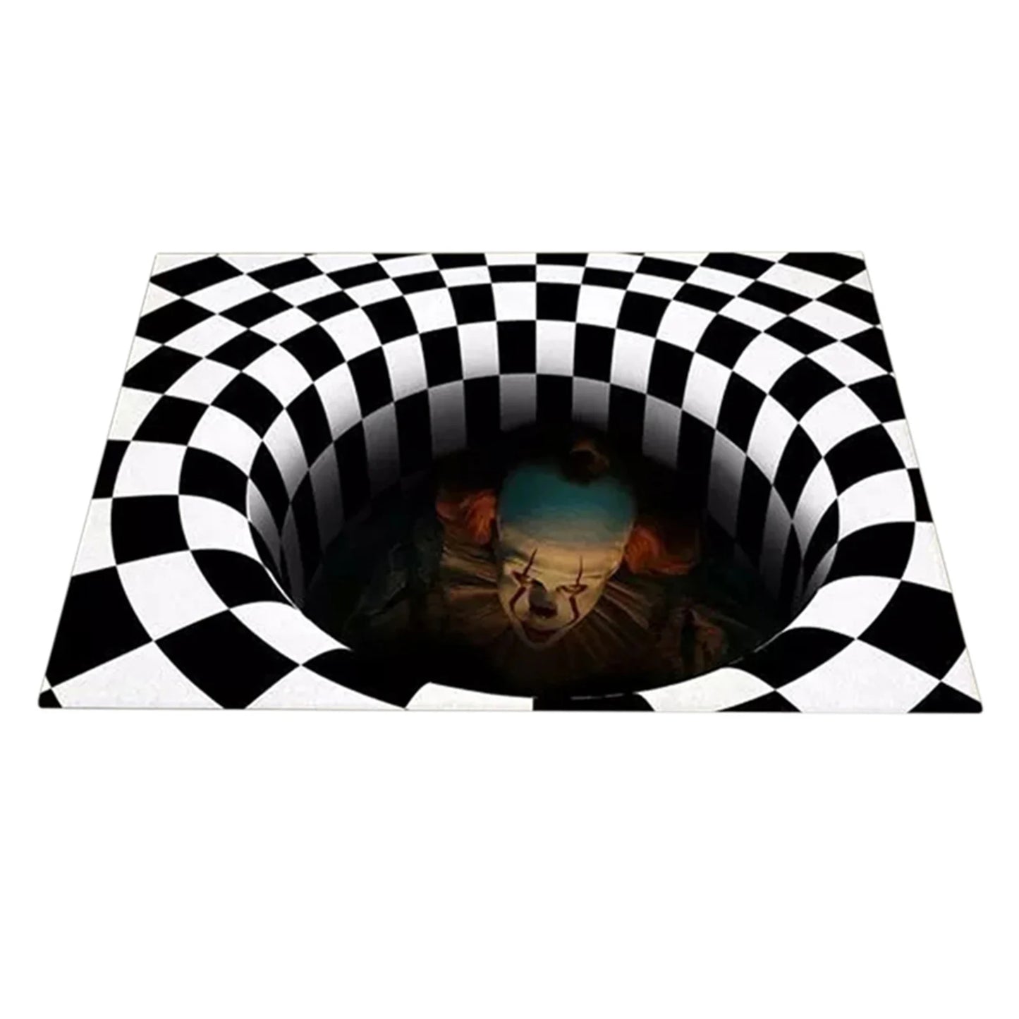 Caretive Vortex Illusion Doormat Stereo Vision IT Illusion Living Room Bedroom Carpet Art Rug