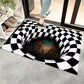 Caretive Vortex Illusion Doormat Stereo Vision IT Illusion Living Room Bedroom Carpet Art Rug