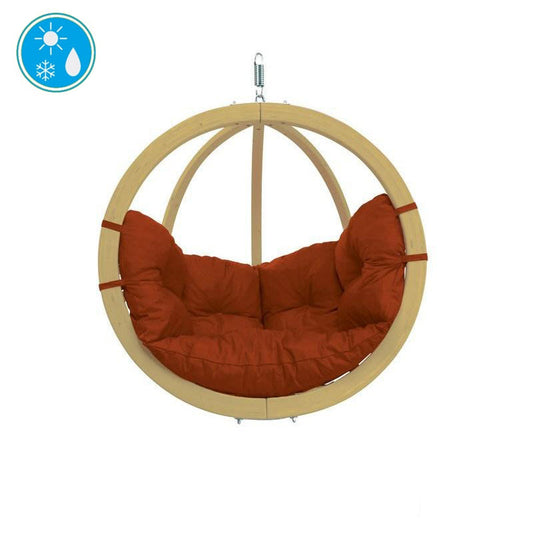 Amazonas Globo Single Terracotta Hanging Chair